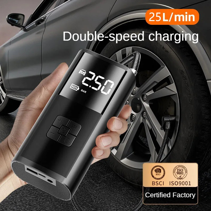DriveNova™ AirPump Pro – Compresseur à air sans fil 150 PSI